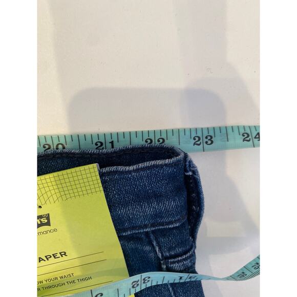 Levi’s 502 Tapered Leg Dark Blue Men’s Denim Jeans NWT 44 x 30 Big Tall Stretch - Picture 13 of 16